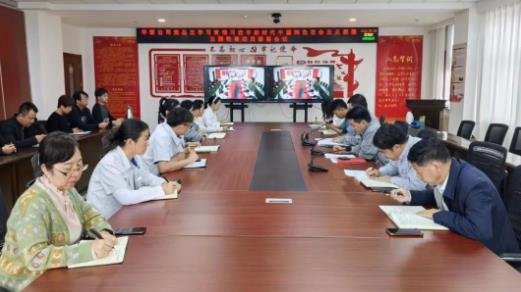 华晋公司党总支召开学习贯彻习近平新时代中国特色社会主义思想主题教育动员部署会议